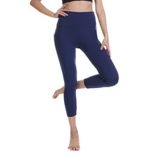Load image into Gallery viewer, Women High Waist Sports Leggings with pocket