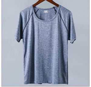 Men's Short-sleeve Loose Fast-drying Fitness T-shirt